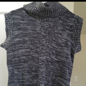 Turtleneck mock sleeves sweater dress/ Tunic top